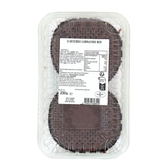 3700477606510 - Carte Nature - Quiche Lorraine bio
