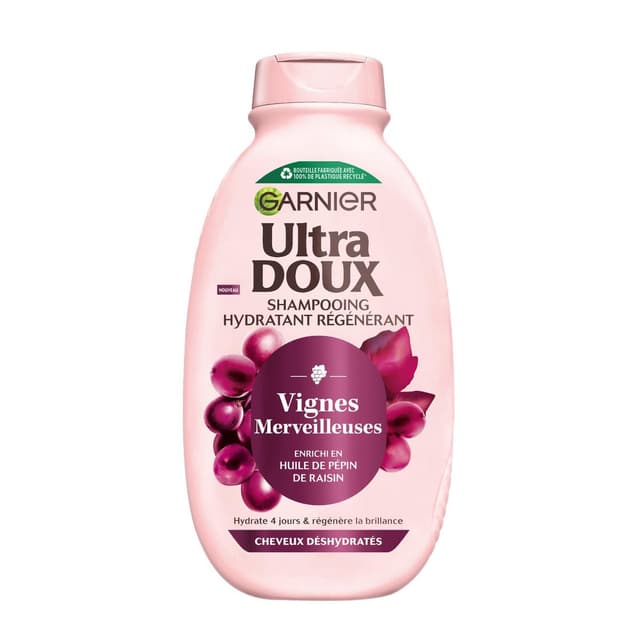3600542656610 - Ultra Doux - Shampooing Hydratant Regénérant Vignes Merveilleuses
