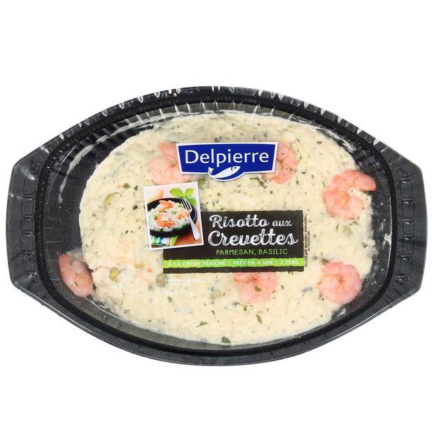 3038684906810 - Delpierre - Risotto aux crevettes décortiquées et basilic
