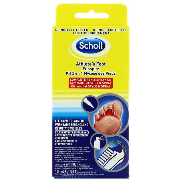4002448087410 - Scholl - Kit 2en1 pour les mycoses des pieds