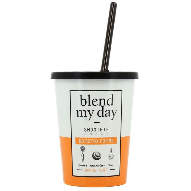 2050000357510 - Blend my day - Smoothie snack NO BOTOX FOR ME - prêt-à-mixer- Carotte, Noix de coco, Chia