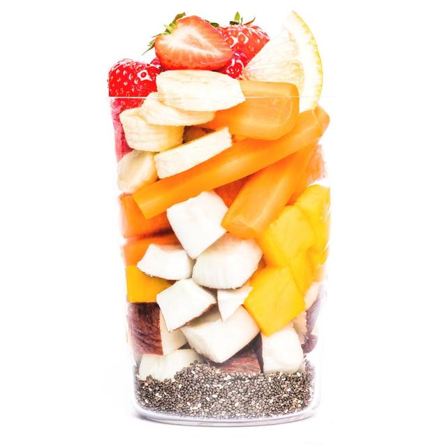 2050000357510 - Blend my day - Smoothie snack NO BOTOX FOR ME - prêt-à-mixer- Carotte, Noix de coco, Chia
