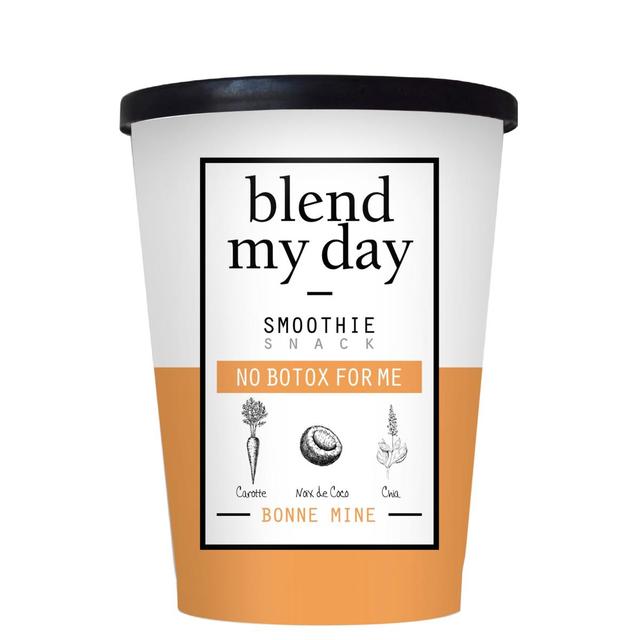 2050000357510 - Blend my day - Smoothie snack NO BOTOX FOR ME - prêt-à-mixer- Carotte, Noix de coco, Chia