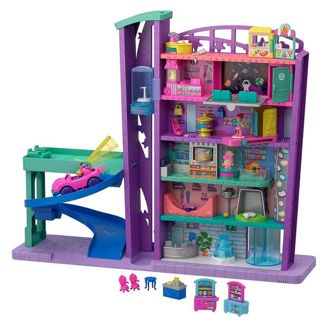 0887961767810 - Polly Pocket - Mattel - Le centre commercial- Polly Pocket