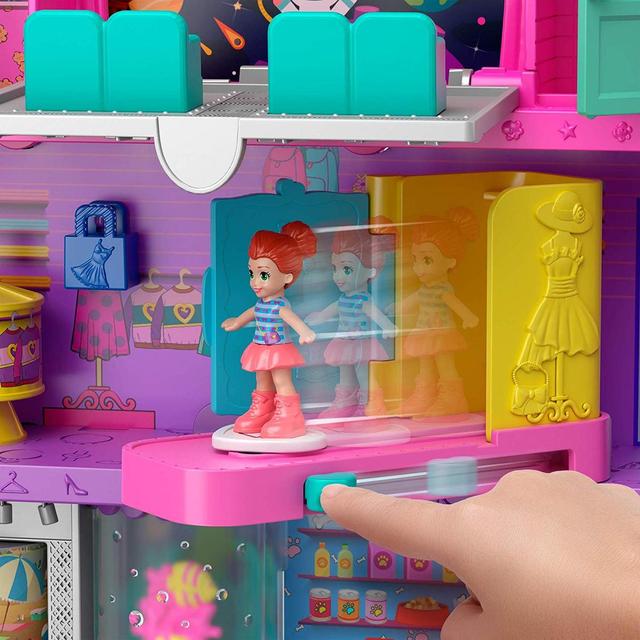 0887961767810 - Polly Pocket - Mattel - Le centre commercial- Polly Pocket