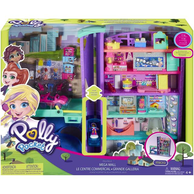 0887961767810 - Polly Pocket - Mattel - Le centre commercial- Polly Pocket