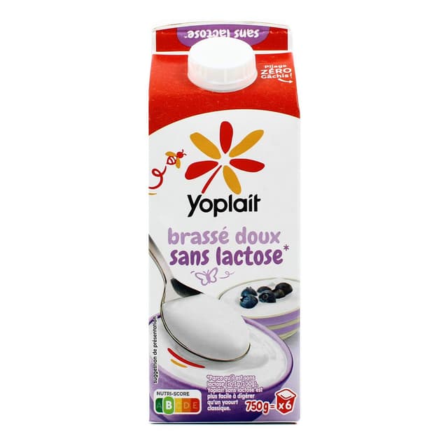 3329770087910 - Yoplait - Yaourt Sans Lactose en Brique