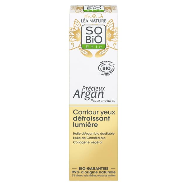 3517360018110 - SO'BIO ETIC - Crème Contour des Yeux Défroissant Lumière