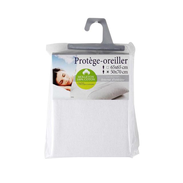 3574386408110 - Douceur D Interieur - Protège oreiller Molleton