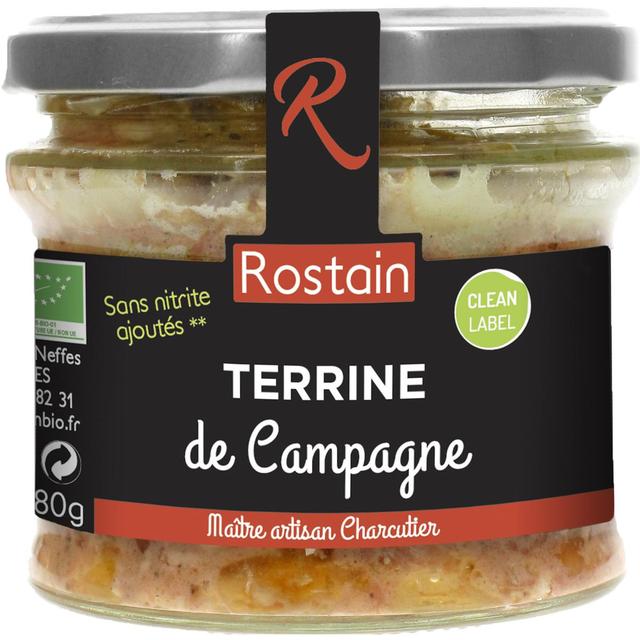 3507170120011 - Rostain - Terrine de campagne bio