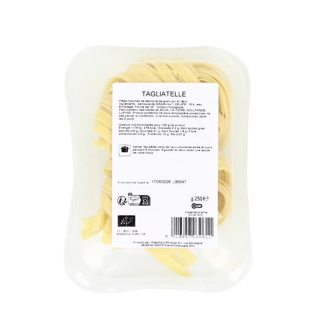 8016857030611 - Stroppa Pastificio - Tagliatelle Bio