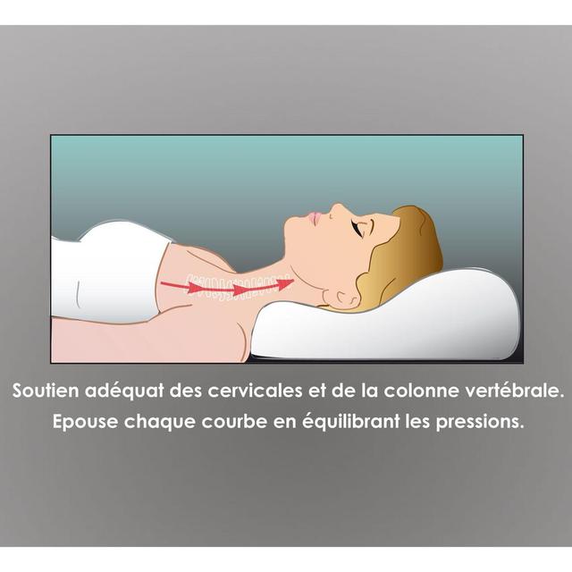 3307417061011 - Dodo - Oreiller ergonomique cerviconfort