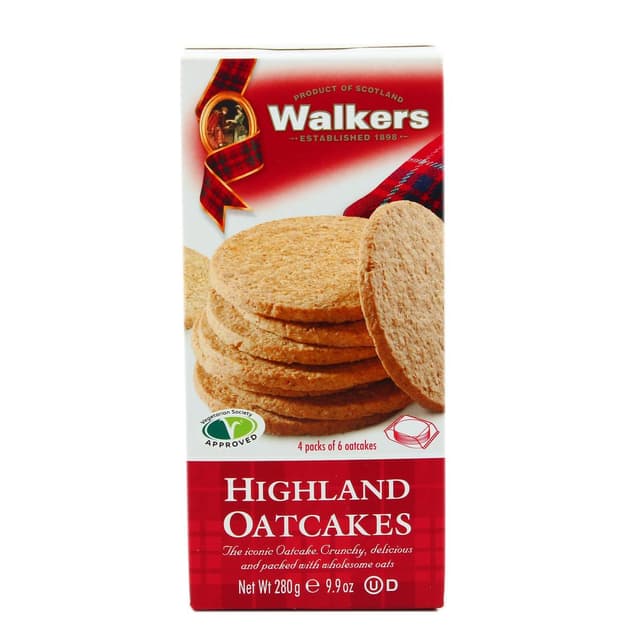0039047002111 - Walkers - Highland Oatcakes - Galettes d'Avoine