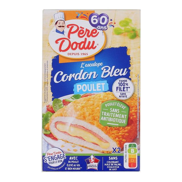 3596690773111 - Père Dodu - Escalopes Cordon Bleu Sans Traitement Antibiotique