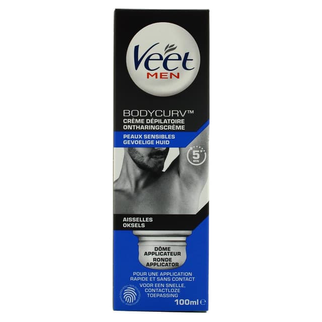 3059948003311 - Veet Men - Crème dépilatoire homme peaux sensible aisselle