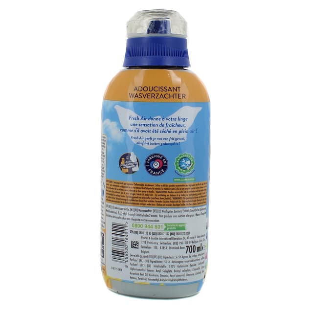 8006530164511 - Lenor - Adoucissant Concentré Fresh Air Soleil 