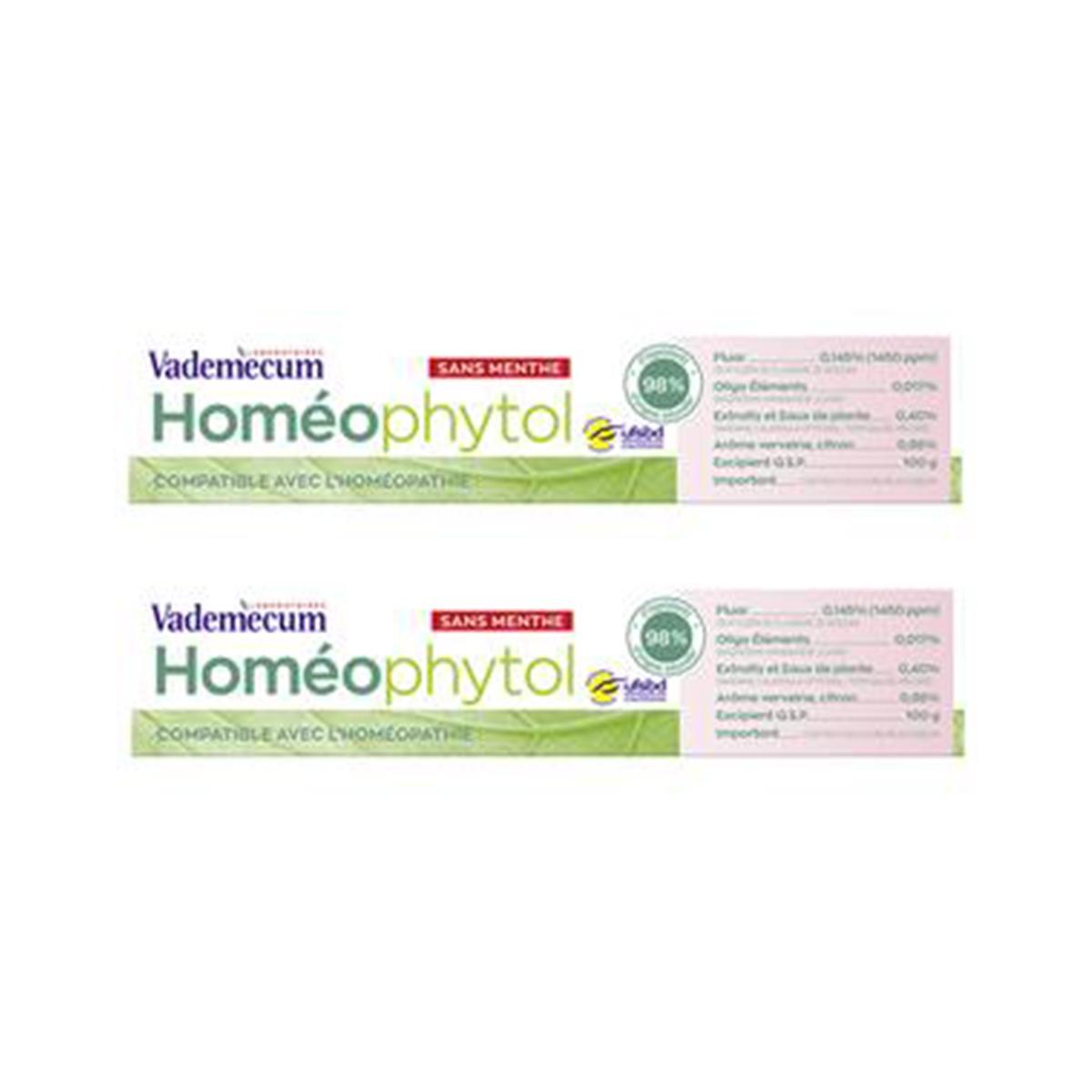 2050000275111 - Vademecum - Dentifrice homéophytol sans menthe - homéopathie