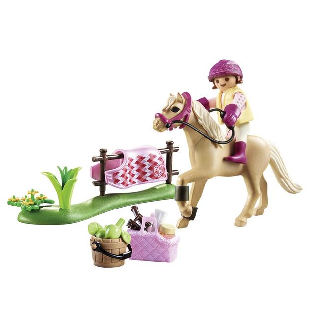 4008789705211 - PLAYMOBIL® Country - Cavalière avec poney beige