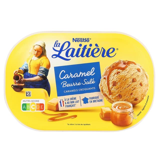 3274664225711 - La laitière - Crème Glacée Caramel Beurre Salé