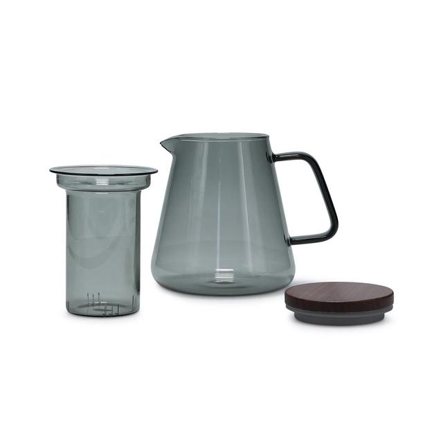 5410595775811 - Collection Luma - Théière 93cl avec filtre en verre et couvercle gris Luma