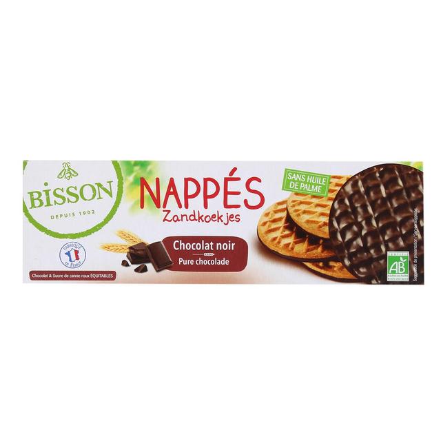 3380380096211 - Bisson - Sablés nappés chocolat noir bio