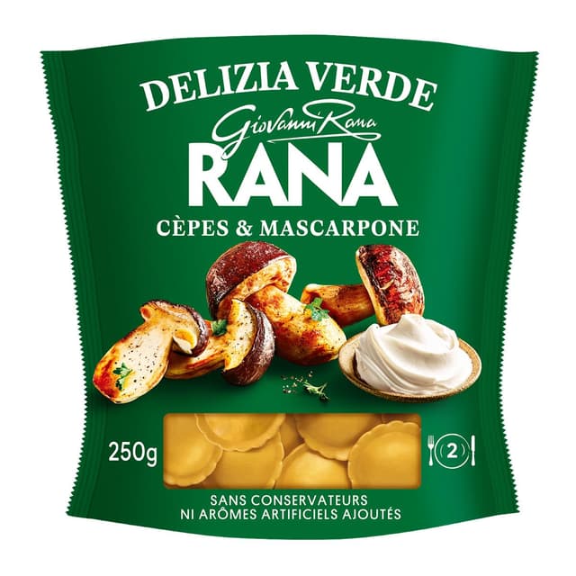8001665726511 - Giovanni Rana - Ravioli Cèpes & Mascarpone