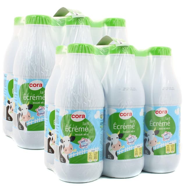 2050000387111 - Cora - Lait écrémé UHT