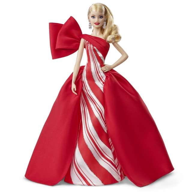 0887961689211 - Barbie - Mattel - Poupée Barbie Noël 2019 Blonde