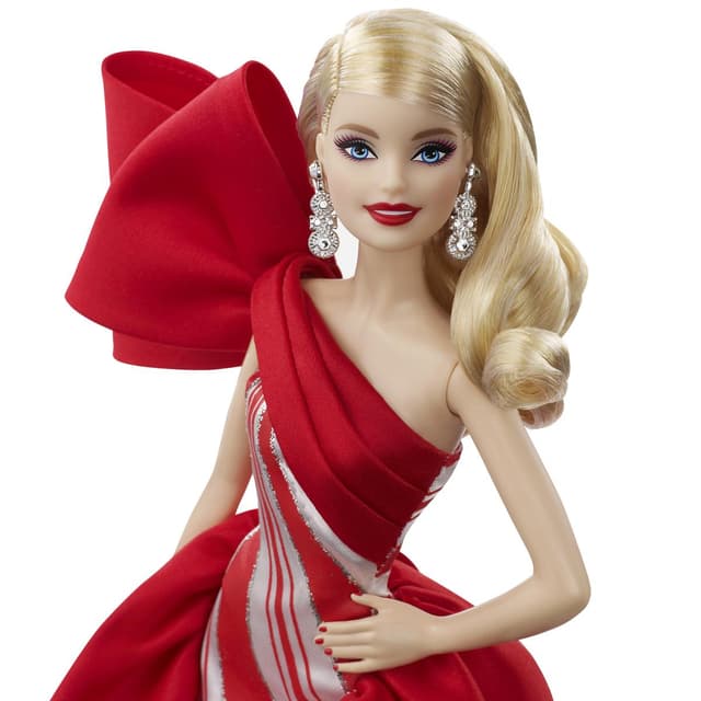 0887961689211 - Barbie - Mattel - Poupée Barbie Noël 2019 Blonde