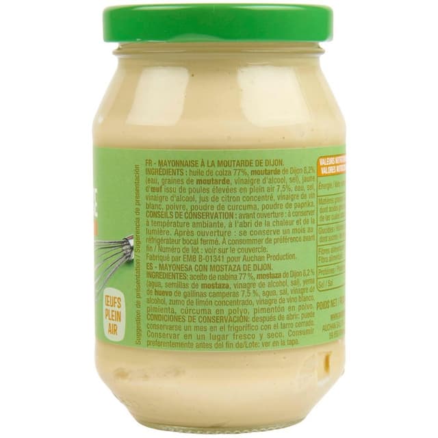 3596710459711 - Auchan - Mayonnaise comme à la maison
