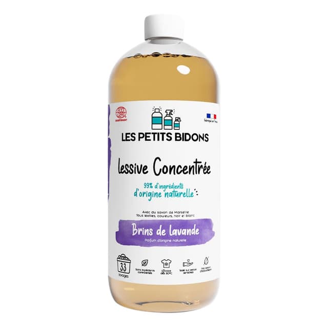 3701300500012 - Les Petits Bidons - Lessive liquide concentré Brin de Lavande