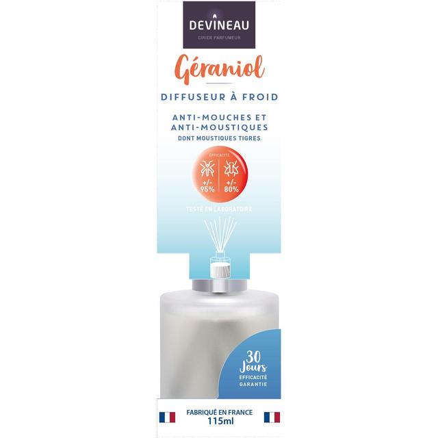 3065873441012 - Devineau - Diffuseur de parfum Géraniol Anti mouches et moustiques