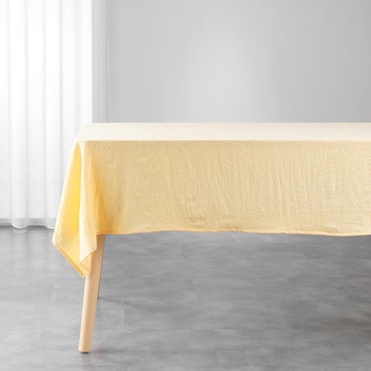 3574387231212 - Douceur D Interieur - Nappe rectangle Suzy Jaune