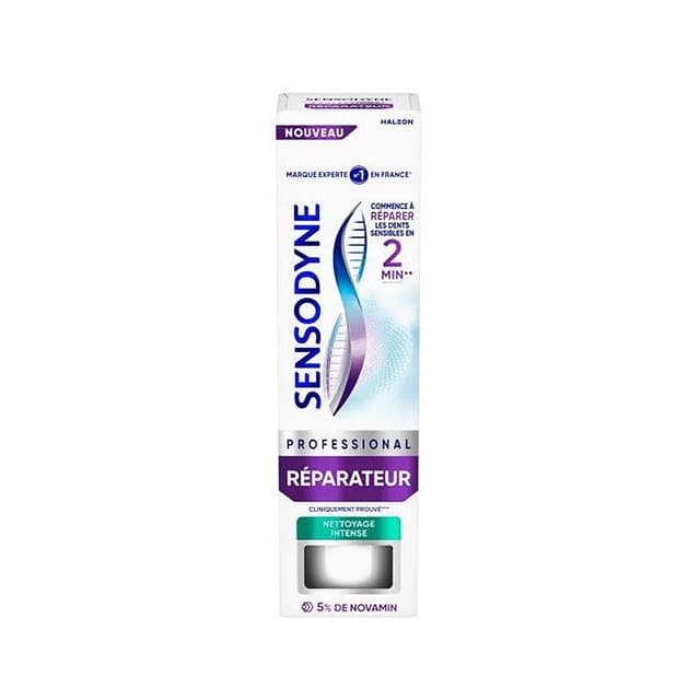 5054563211712 - Sensodyne - Dentifrice Professional réparateur nettoyage intense