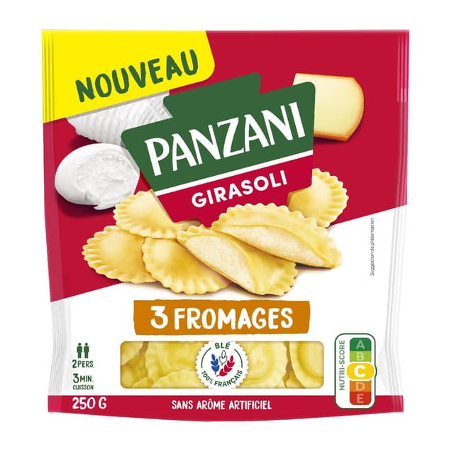 3038359912412 - Panzani - Girasoli aux 3 Fromages