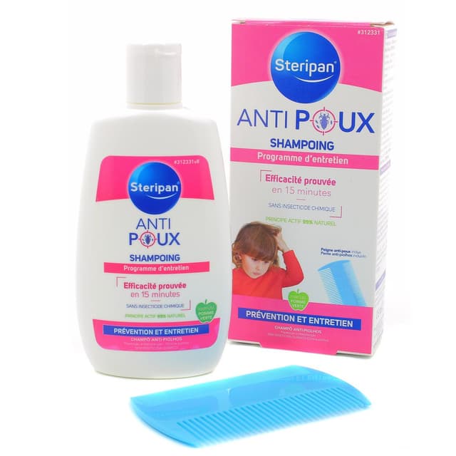 3031443123312 - Steripan - Shampooing Traitant Anti-Poux 