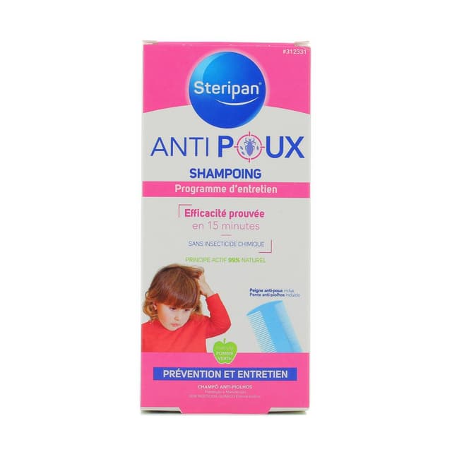 3031443123312 - Steripan - Shampooing Traitant Anti-Poux 
