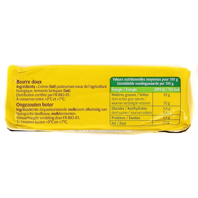 3396413714212 - Bonneterre - Beurre doux bio