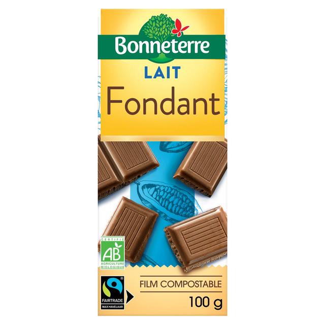 3396410024512 - Bonneterre - Chocolat fondant au lait bio