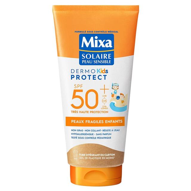 3600551125312 - Mixa - Lait Protection Solaire Enfants Peaux Fragiles Dermo Protect Kids SPF50+