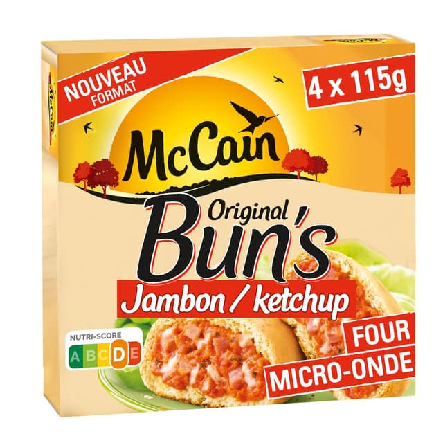 8710438105612 - McCain - Original Bun's Jambon Ketchup