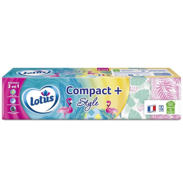 7322542005712 - Lotus - Mouchoirs Etuis compact +