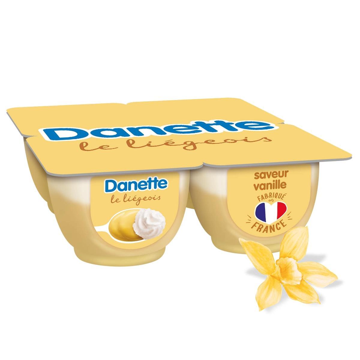 3033491377112 - Danette - Liègeois Saveur Vanille