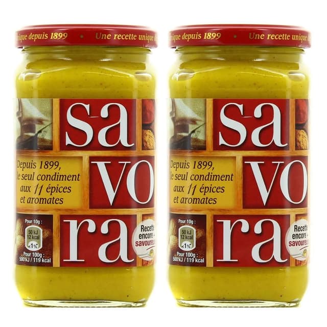 2050000418112 - Amora - Savora, Spécialité à la Moutarde de Dijon, aux Epices et Aromates
