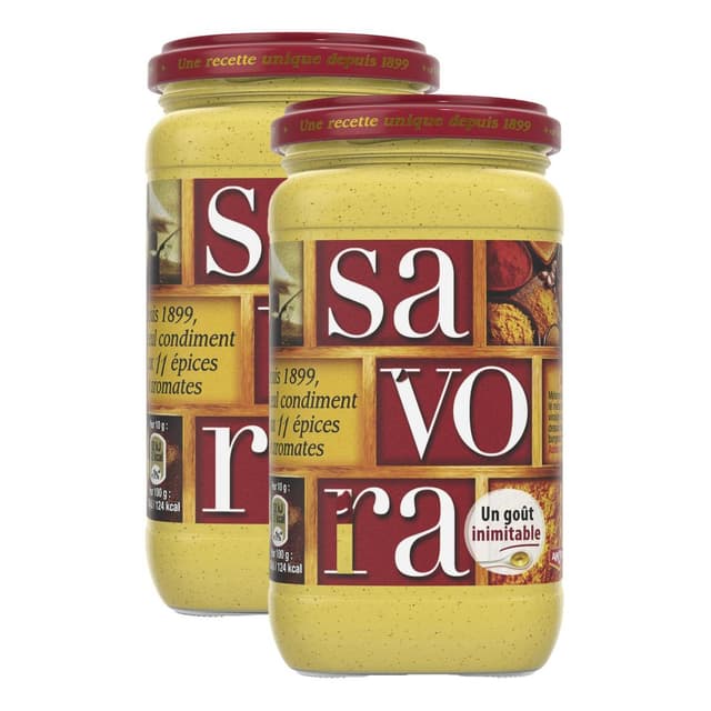 8712100731822 - Amora - Savora, Spécialité à la Moutarde de Dijon, aux Epices et Aromates