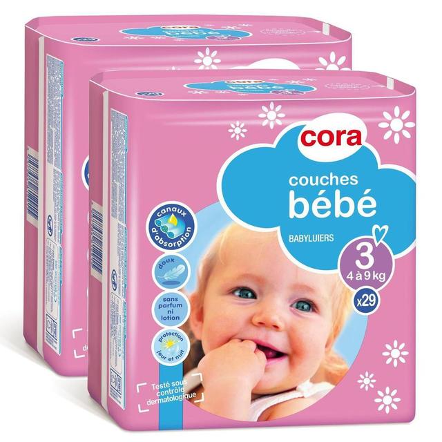 2050000318412 - Cora - Couches T3 - 4/9 kg -  Baby