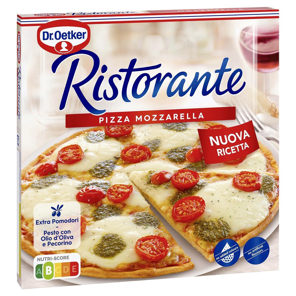 4001724039112 - Dr.Oetker - Ristorante - Pizza mozzarella- Tomates, mozzarella