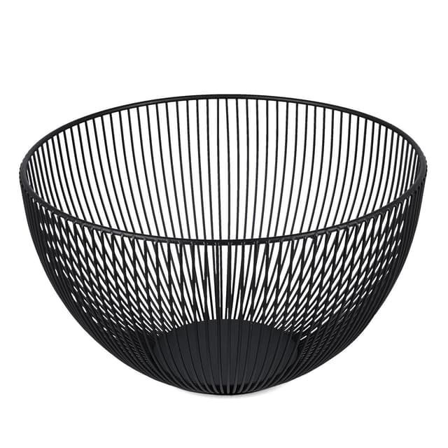 5410595780013 - Collection Scala - Panier métallique 25,5xH14,5cm noir 