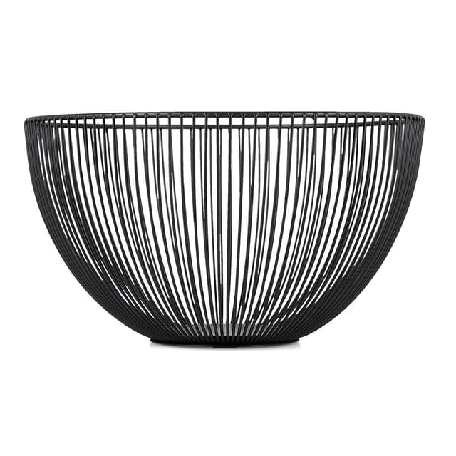 5410595780013 - Collection Scala - Panier métallique 25,5xH14,5cm noir 