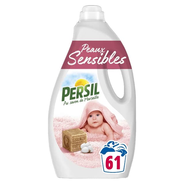 8720181670213 - Persil - Lessive liquide Au savon de Marseille Peaux Sensible